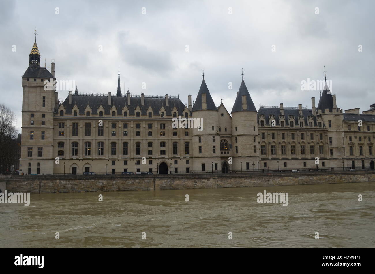 Paris Castle Stock Photo