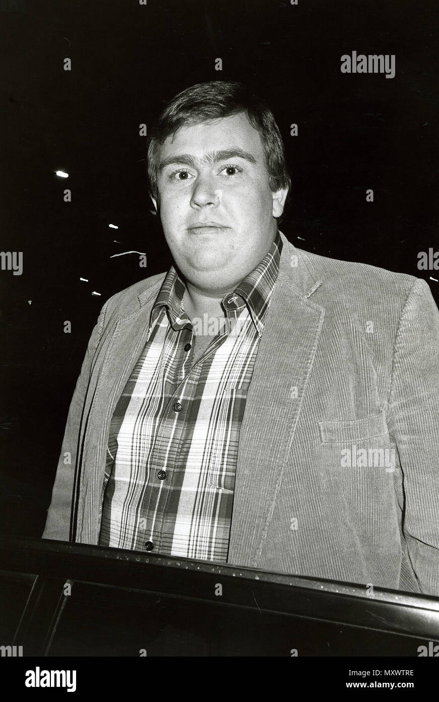 John Candy at the Plaza Hotel in 1981, New York City. Credit Walter