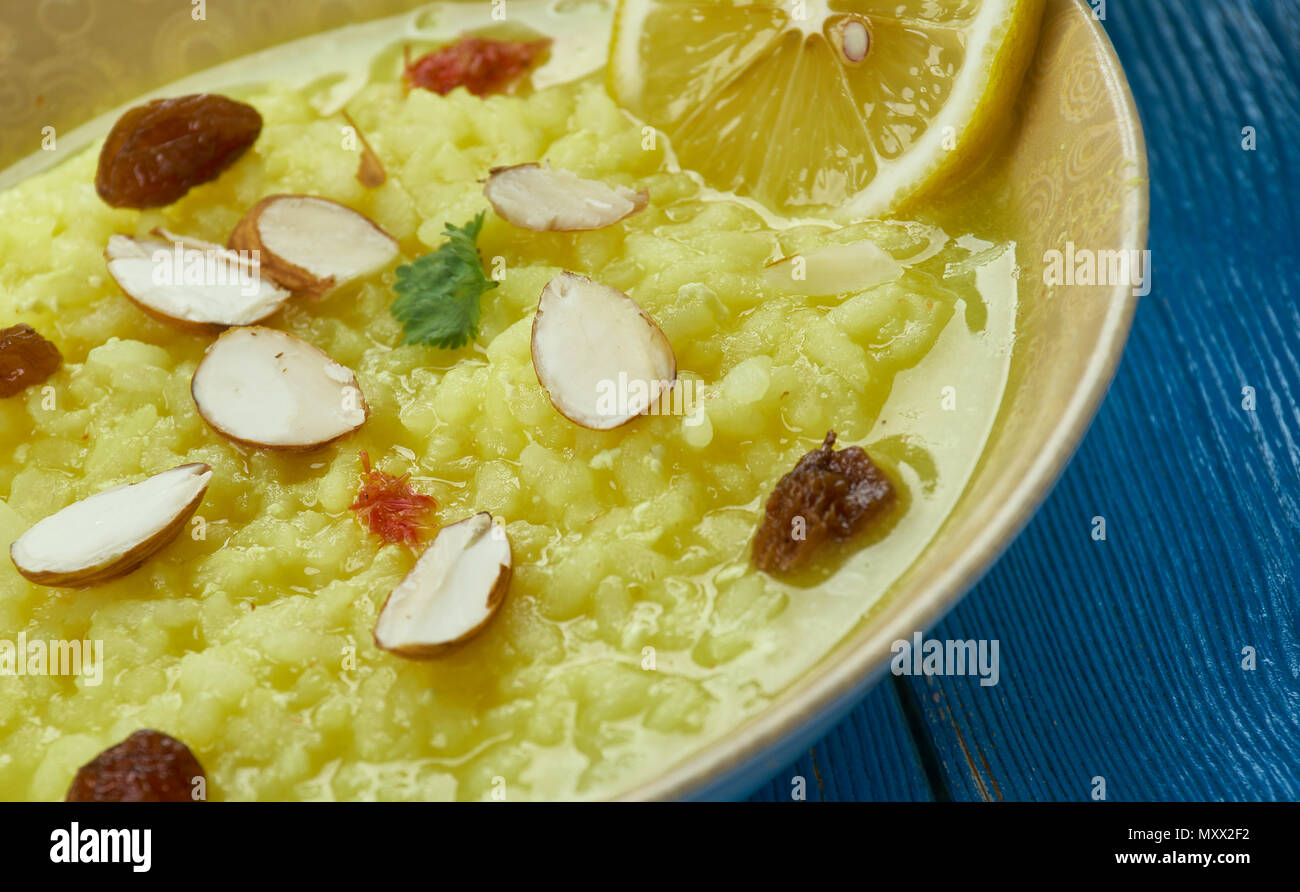 Pakistani cuisine , Palatable Kheer, condensed milk sugar and rice ...