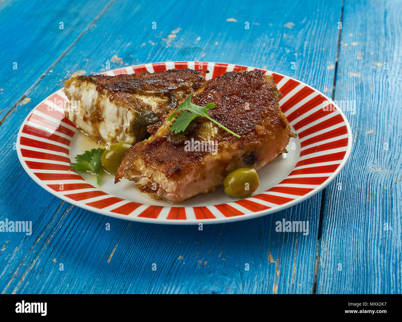 Lahori Tawa Tali Machli Fish fillet pieces dipped in creamy mixture
