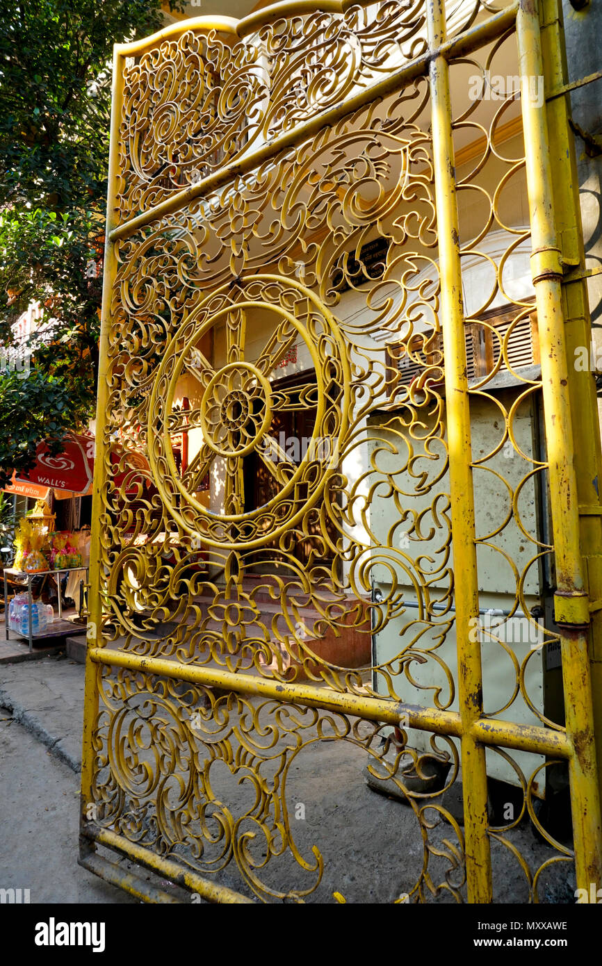 Saravoan Techo Pagoda, Phnom Penh, Cambodia Stock Photo