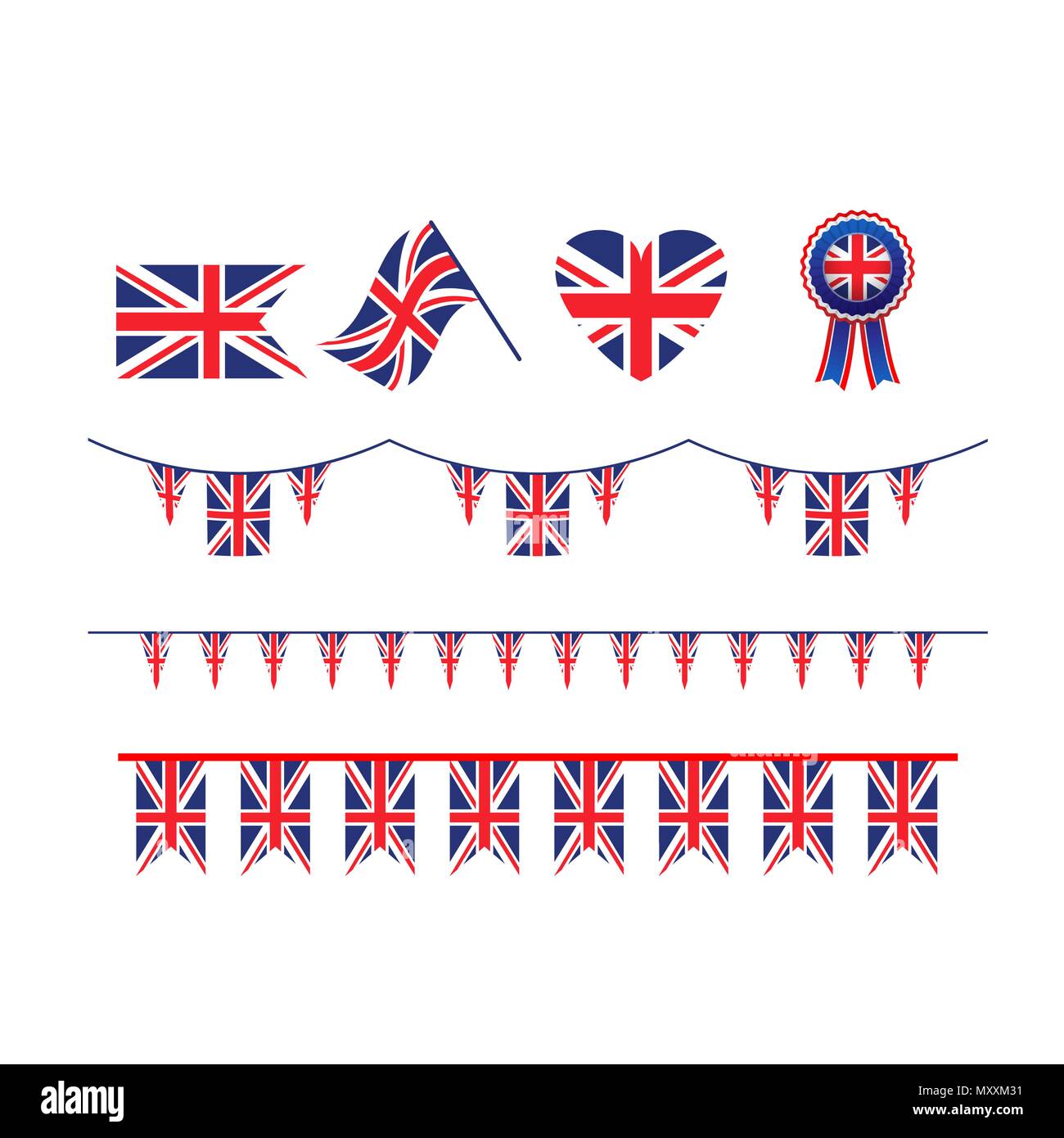 Symbol Union Jack flag Stock Vector Image & Art Alamy
