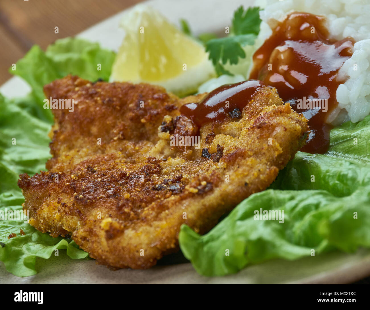 Boricua Style Bistec Empanizado Breaded Beef Steak,Cube Steak Stock