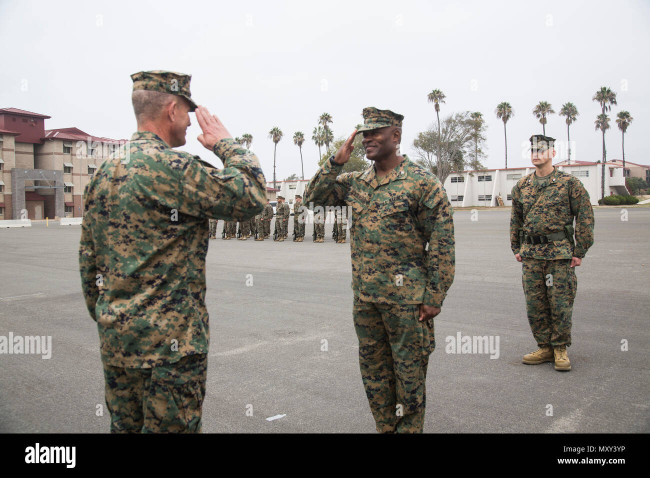 Col. Anthony Henderson, commanding officer 13th Marine Expeditionary