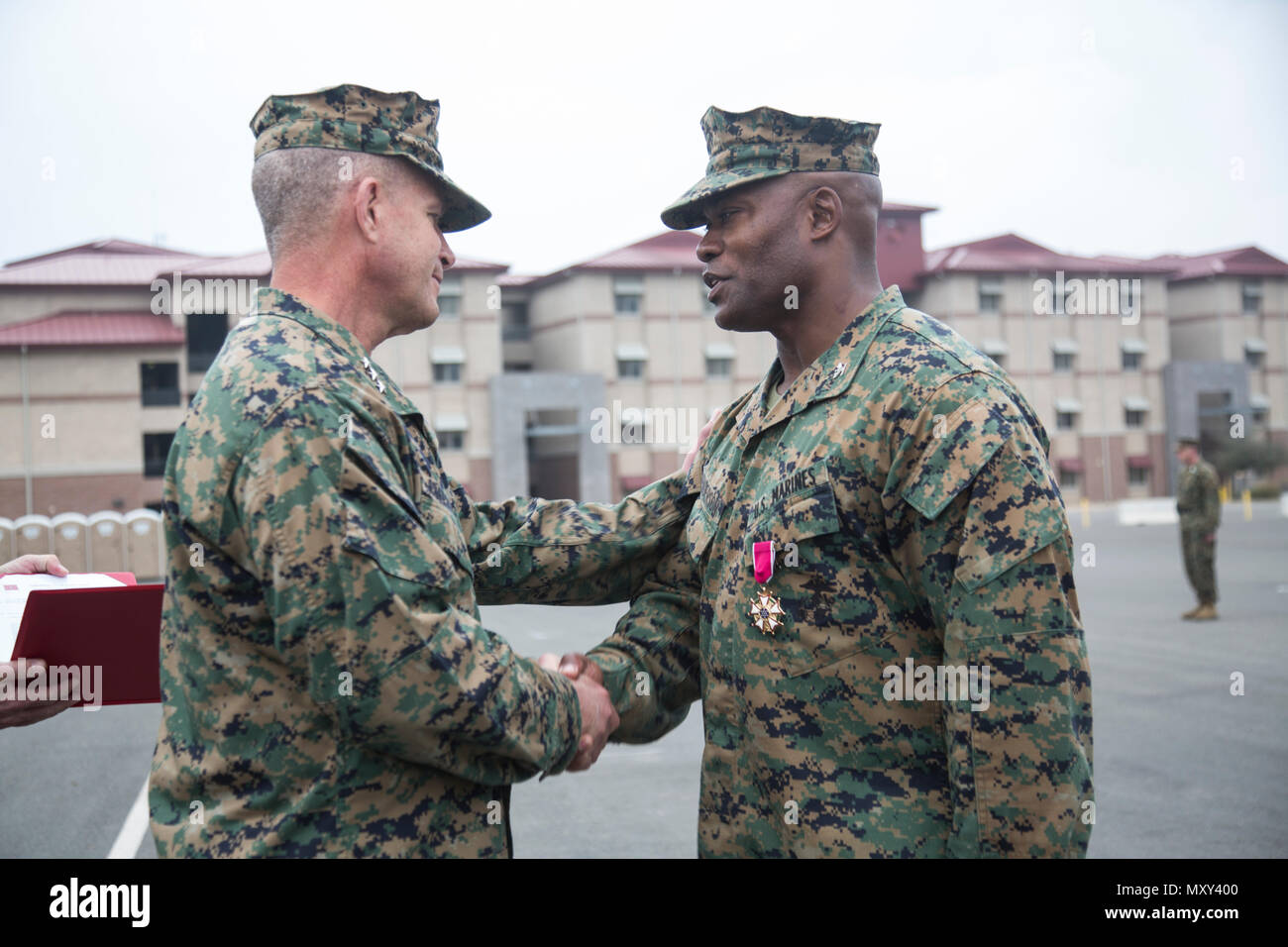 Col. Anthony Henderson, commanding officer 13th Marine Expeditionary