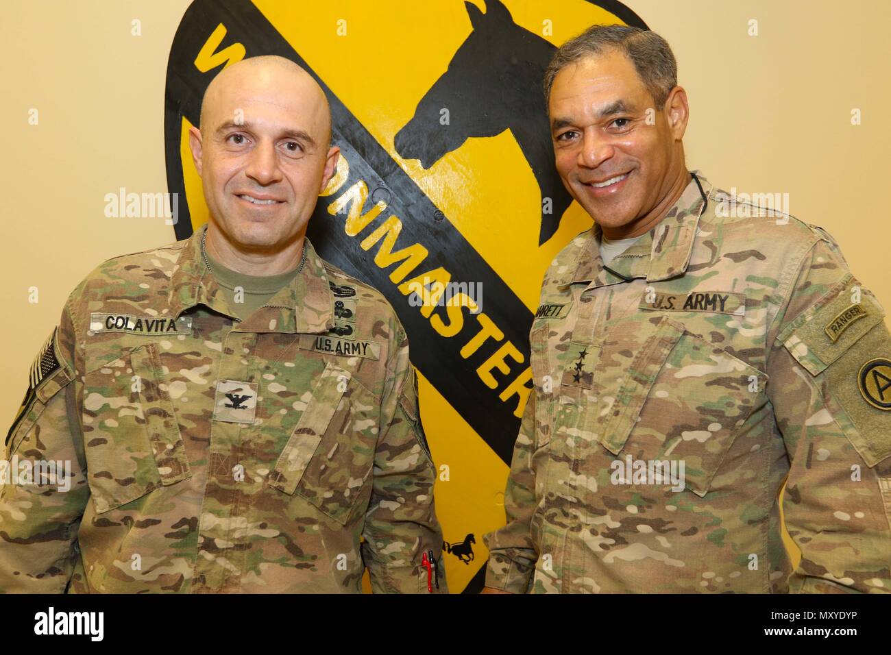 The U.S. Army Central commander, Lt. Gen. Michael Garrett, met with the ...