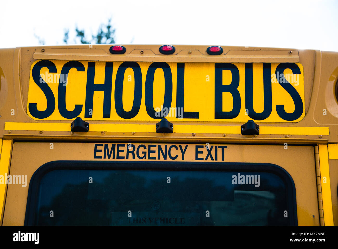 Bus emergency exit sign hires stock photography and images Alamy