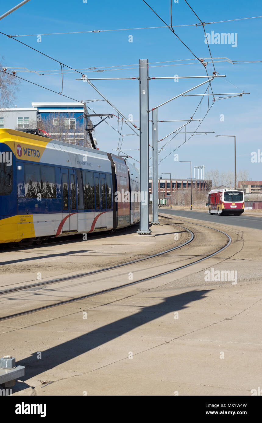 Minneapolis transit hires stock photography and images Alamy
