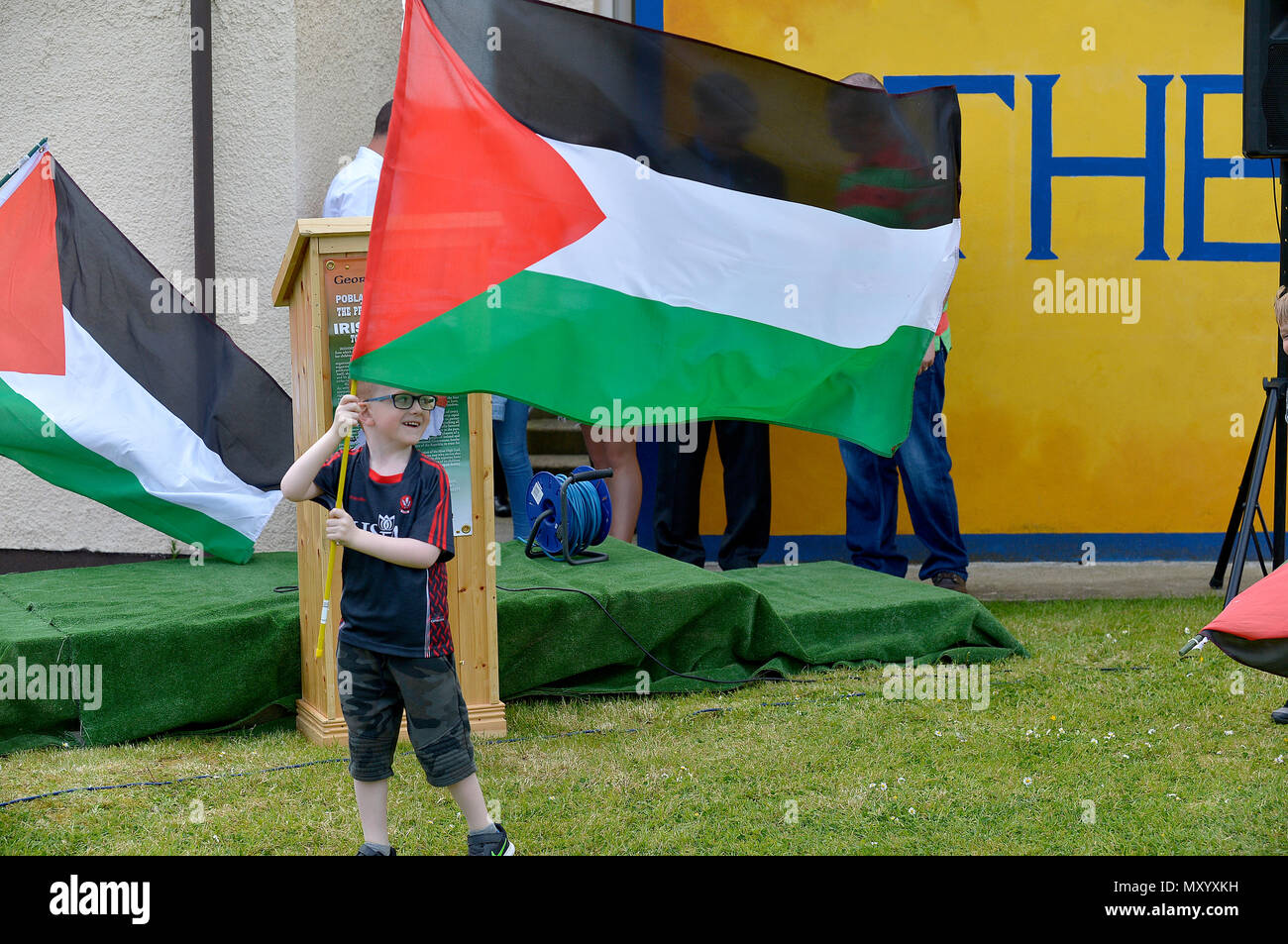 Young Awb Weerstandsbeweging Supporter Holds Flag Editorial Stock Photo -  Stock Image