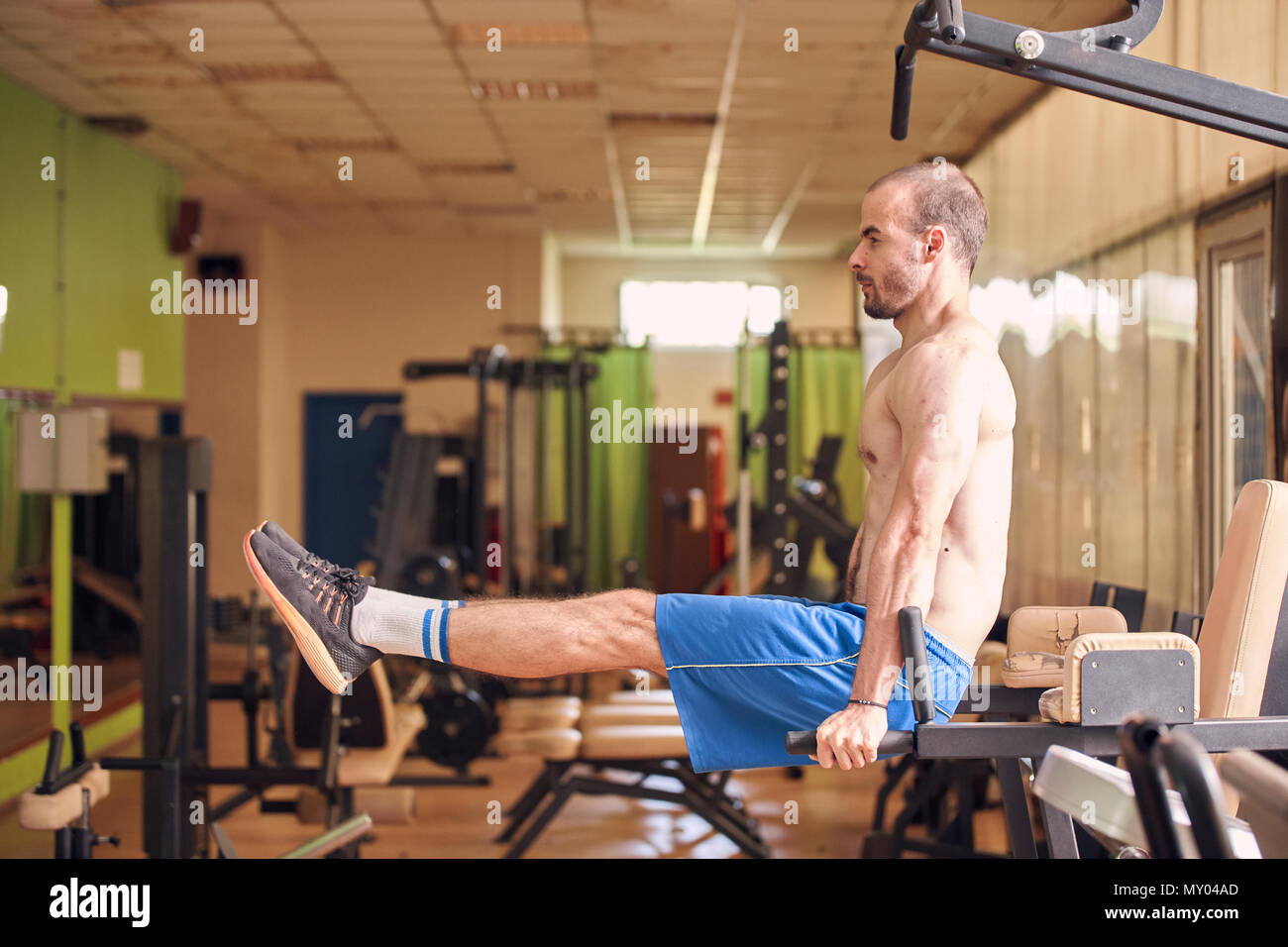 stationary leg machine