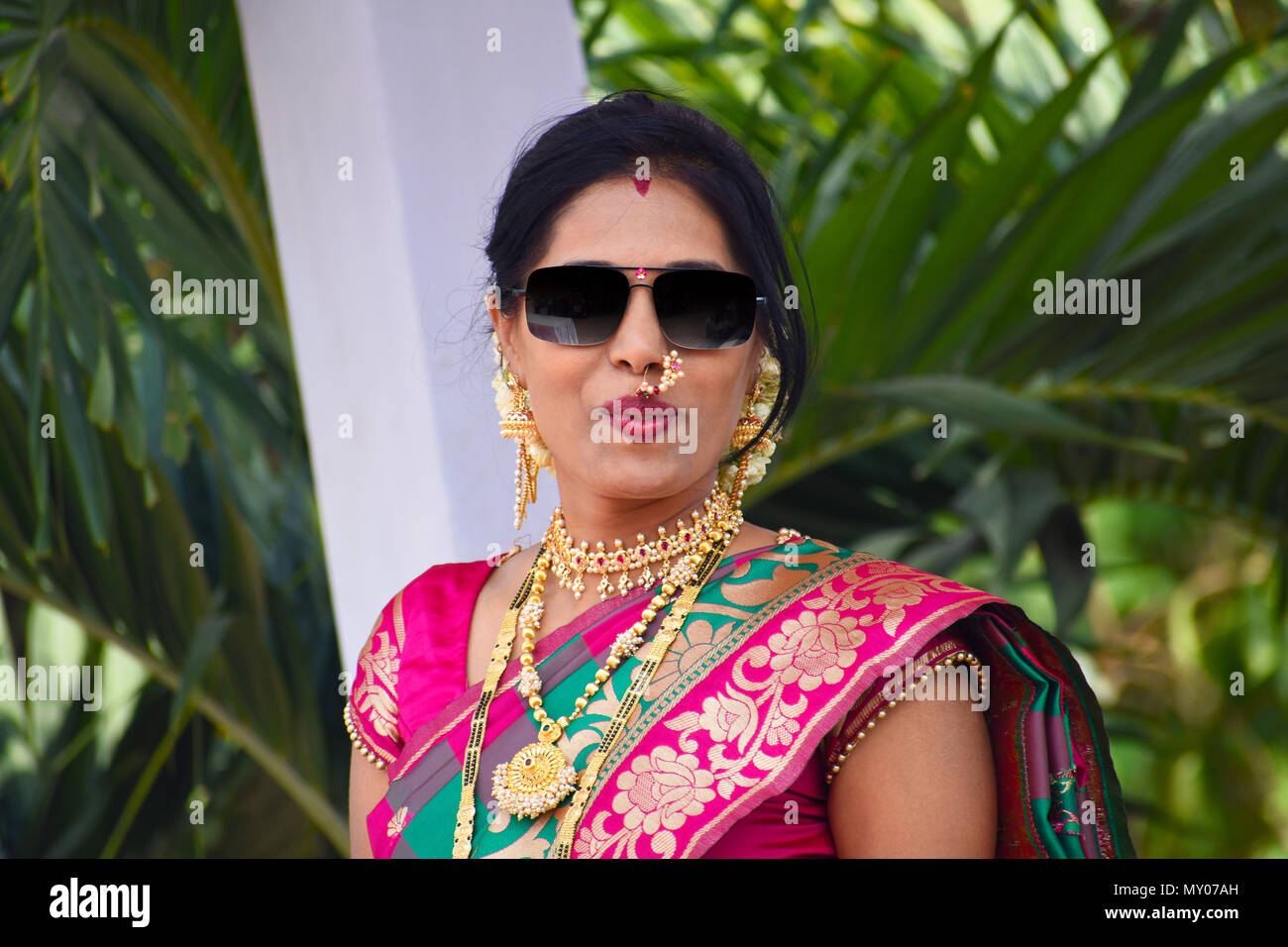 Girl pursed lips portrait hires stock photography and images Alamy