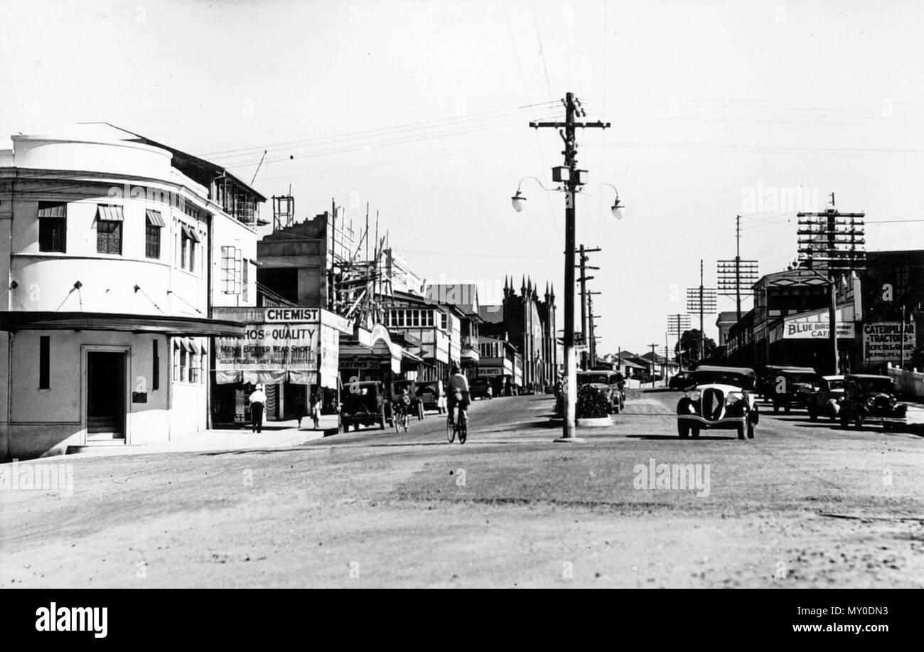 Rankin Street, Innisfail, c 1936. Rankin Street is named after E.B. Rankin, the first government