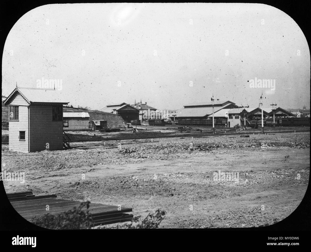Roma Street railway station, Brisbane. Opening Of The Railway. The first  train carrying passengers from the Brisbane terminus started at half-past 6  o'clock yesterday morning, and, in spite of the earliness of