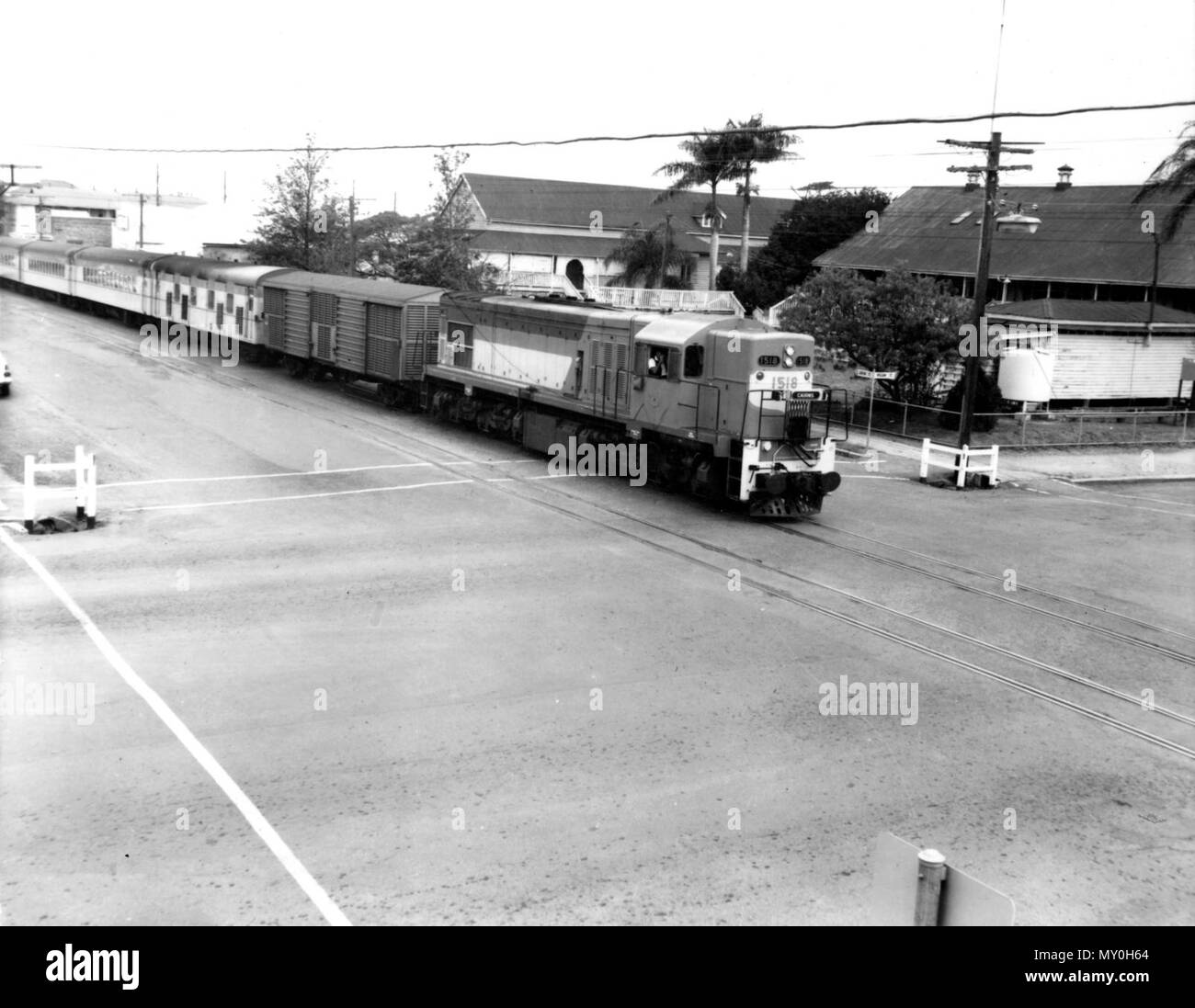 Railway workshops, Wacol, 1967. Wacol is 18 km south west of