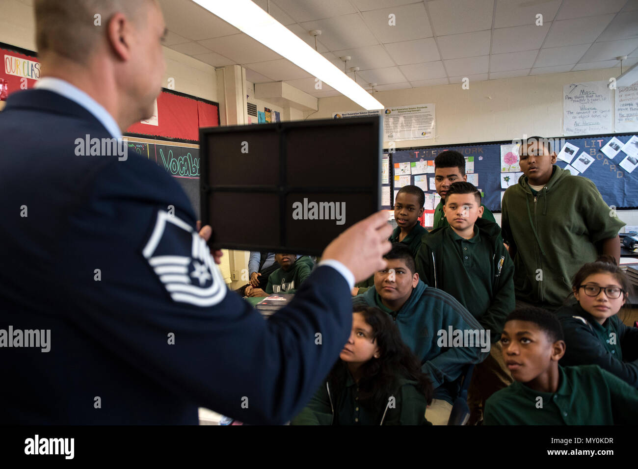 Master Sgt. David Gray, 113th Air National Guard security forces member