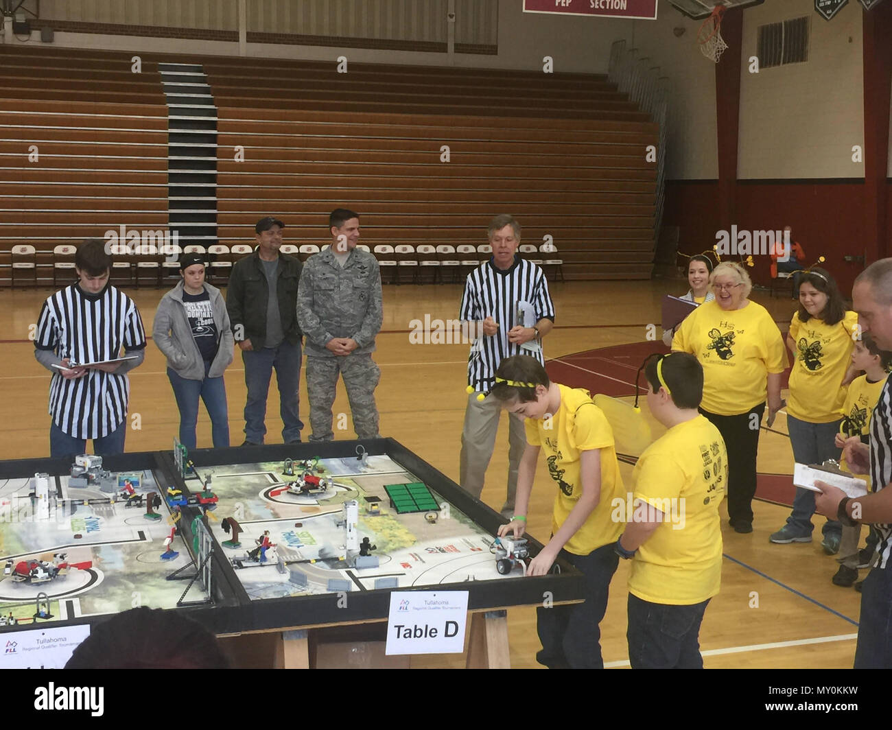 Sean O’Gorman and Jamison Norton (left to right at table), on the