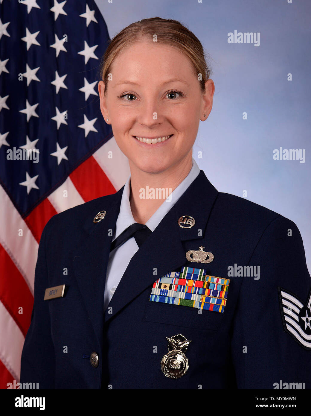 Tech. Sgt. Ashlynn Bathey is the Wisconsin Air National Guard’s