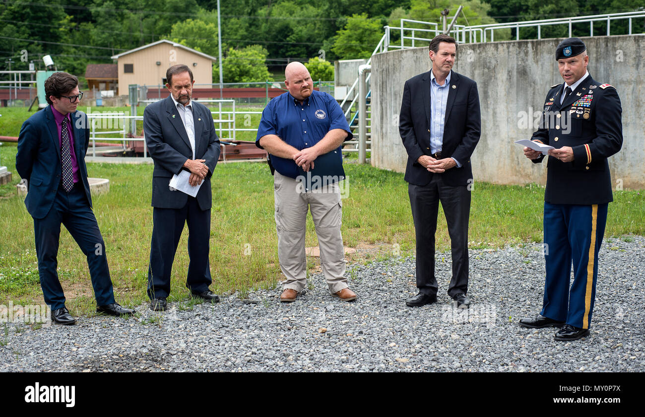 ALDERSON, West Virginia (May 29, 2018) United States Army Corps of