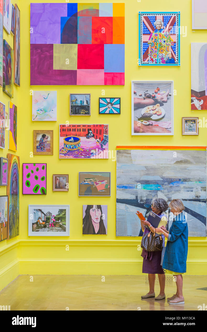 London, UK. 5th Jun, 2018. Royal Academy celebrates its 250th Summer Exhibition, and to mark this momentous occasion, the exhibition is co-ordinated by Grayson Perry RA. Credit: Guy Bell/Alamy Live News Stock Photo