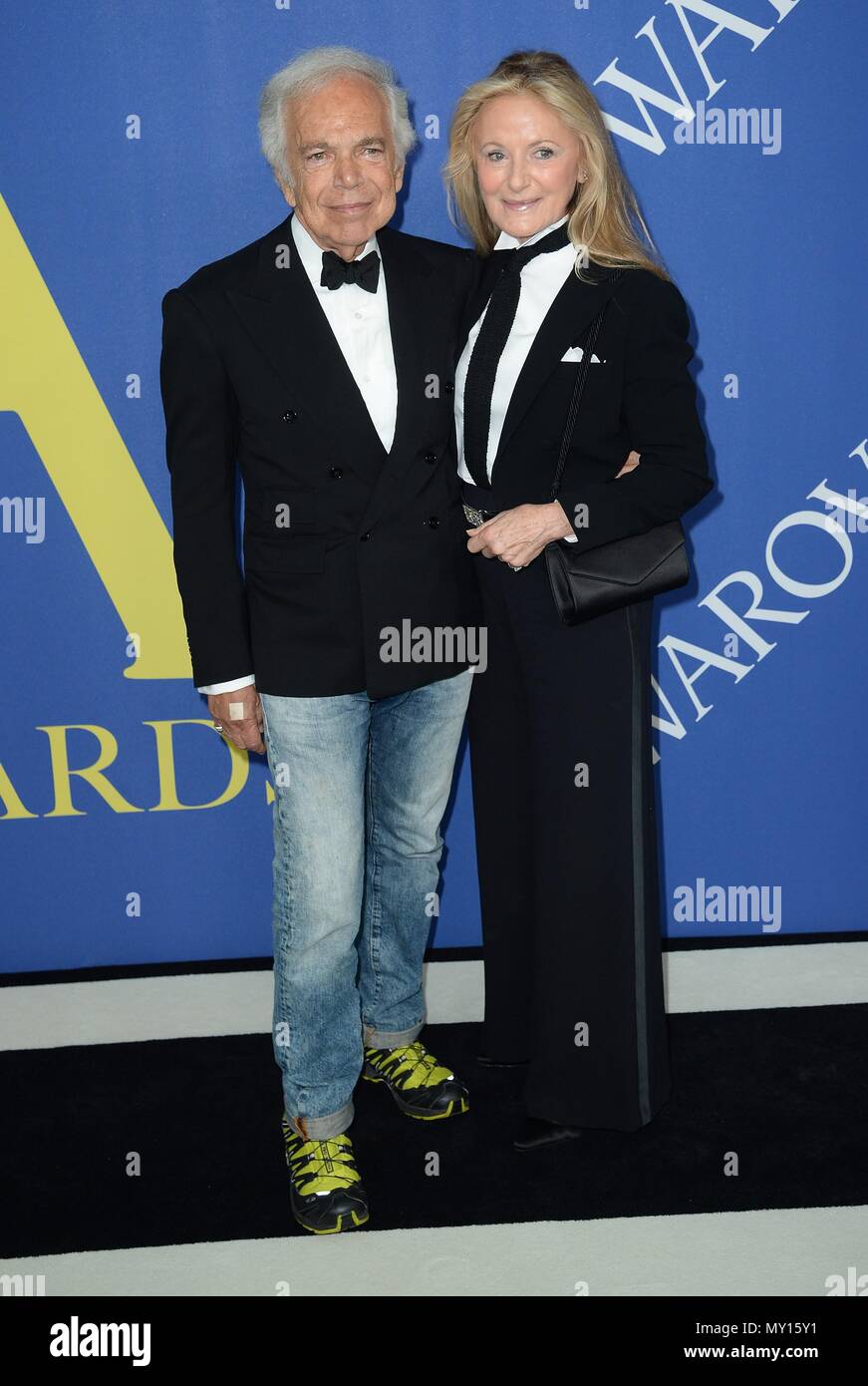 Ralph Lauren, Ricky Lauren at arrivals for 2018 CFDA Fashion Awards - Part  2, Brooklyn Museum, Brooklyn, NY June 4, 2018. Photo By: Kristin  Callahan/Everett Collection Stock Photo - Alamy