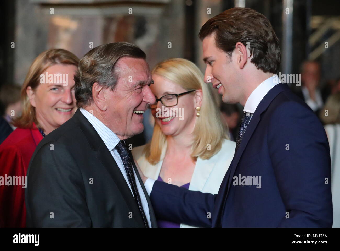 vienna austria june 5 2018 former chancellor of the federal republic of - Gerhard Schroder Lebenslauf vienna austria june 5 2018 former chancellor of the federal republic of - Gerhard Schroder Lebenslauf