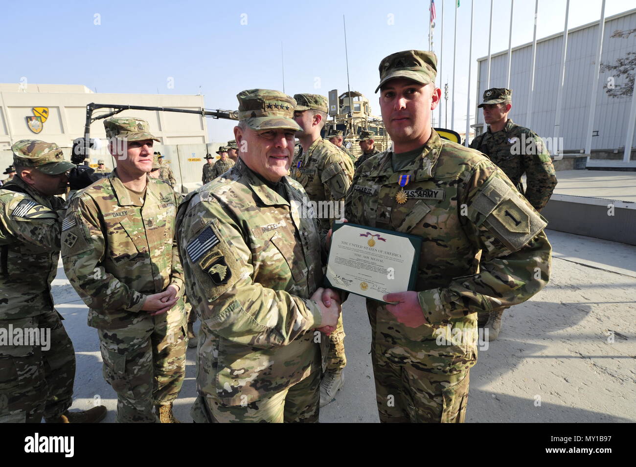 BAGRAM AIRFIELD, Afghanistan (Dec. 18, 2016) - Gen. Mark A. Milley ...