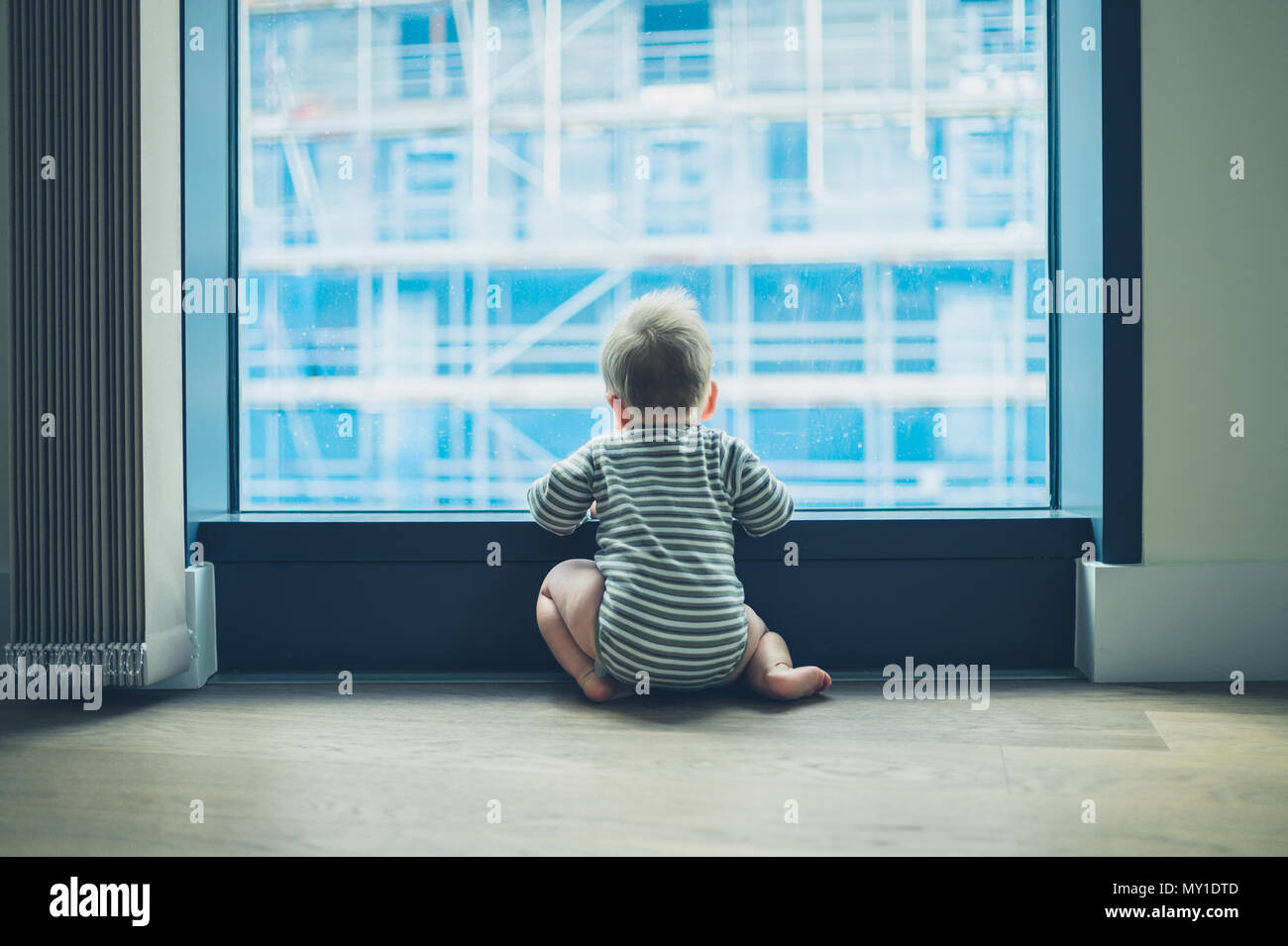 Crawling out window hi-res stock photography and images - Alamy