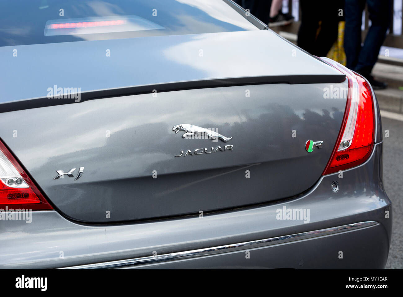 Jaguar XJ R-Sport Stock Photo