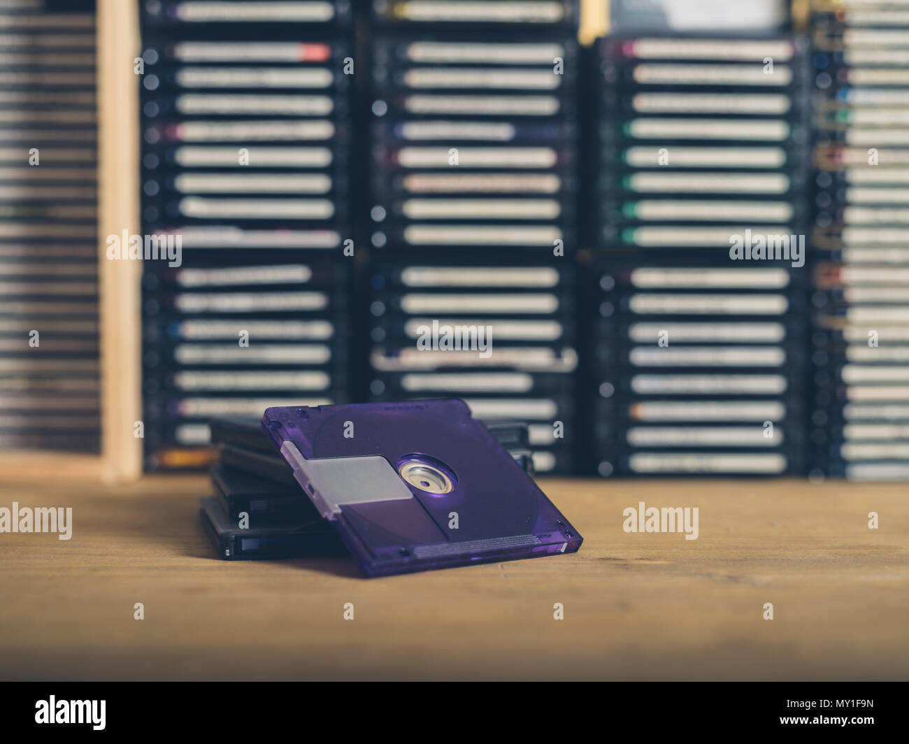 Minidisc mini disc hi-res stock photography and images - Alamy