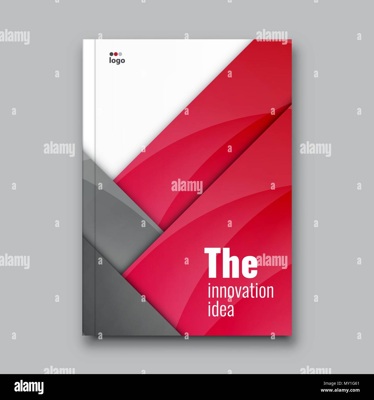 Abstract flyer design background. Brochure template. Can be used for