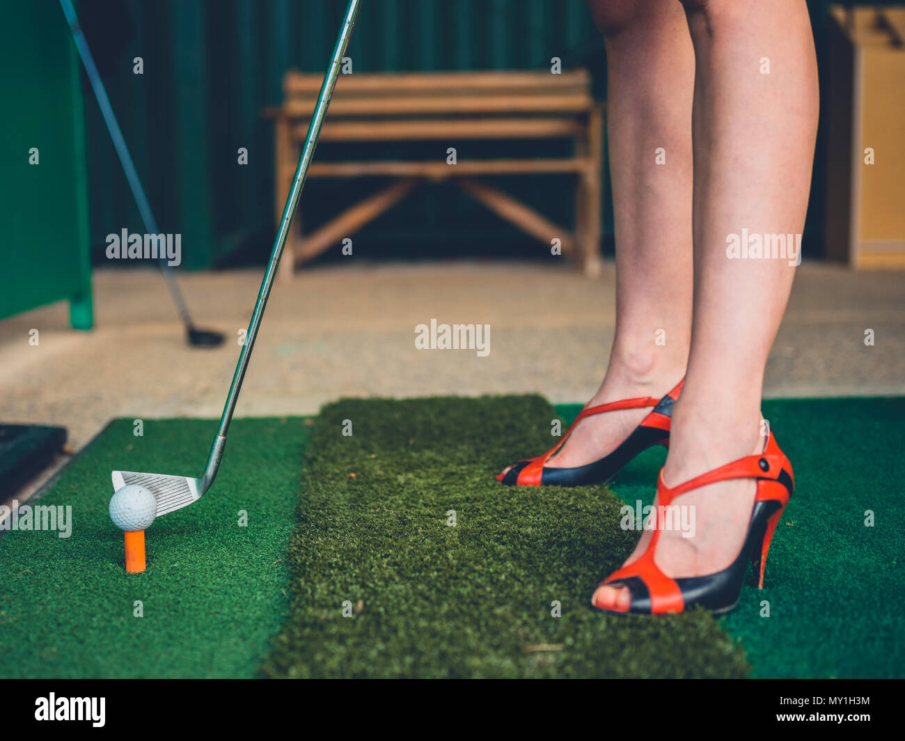 High heels shoes drive driving hi res stock photography and images Alamy