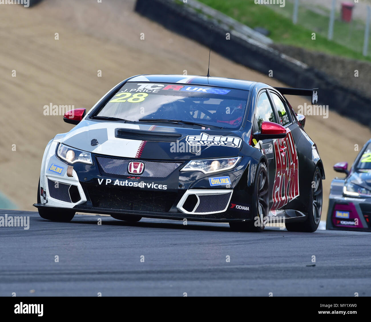 Josh Price Honda Civic Type R Tcr Tcr Uk Championship Tcr Uk Race Weekend Brands Hatch June 18 Tcr Uk Race Weekend Autosport Cars Circuit Stock Photo Alamy