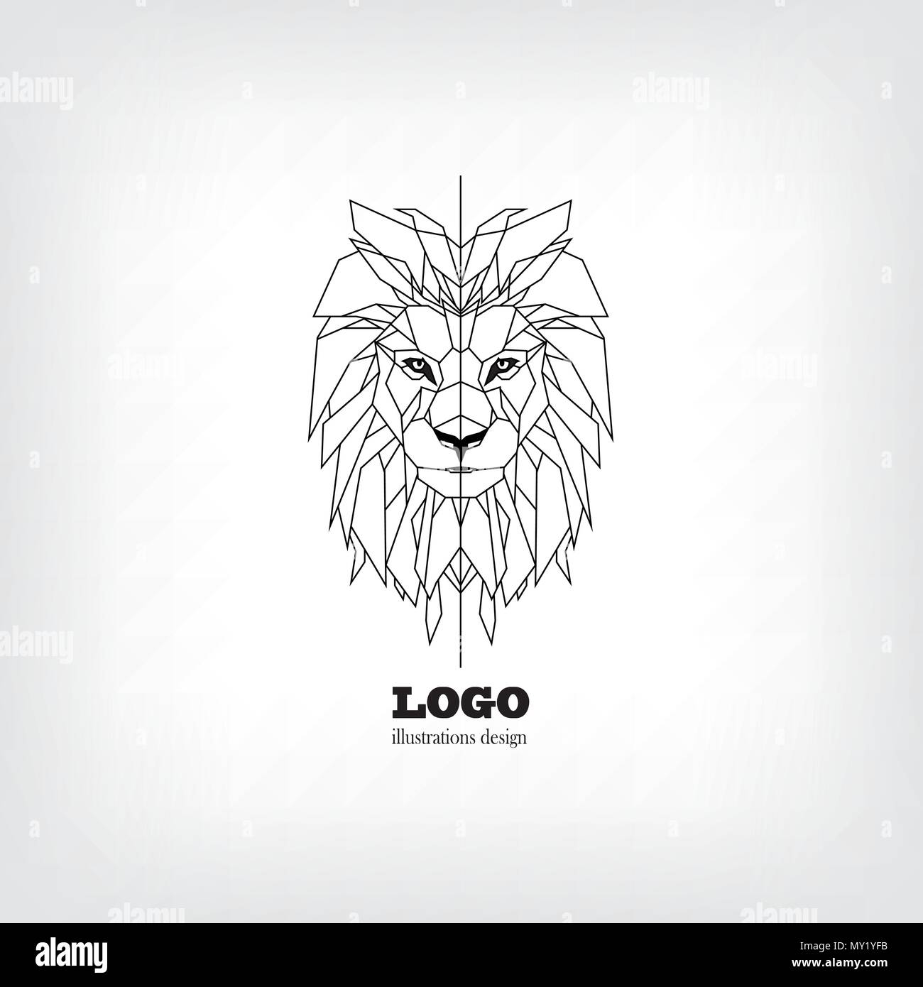Lion logo vector icon design Stock Vector Image & Art - Alamy