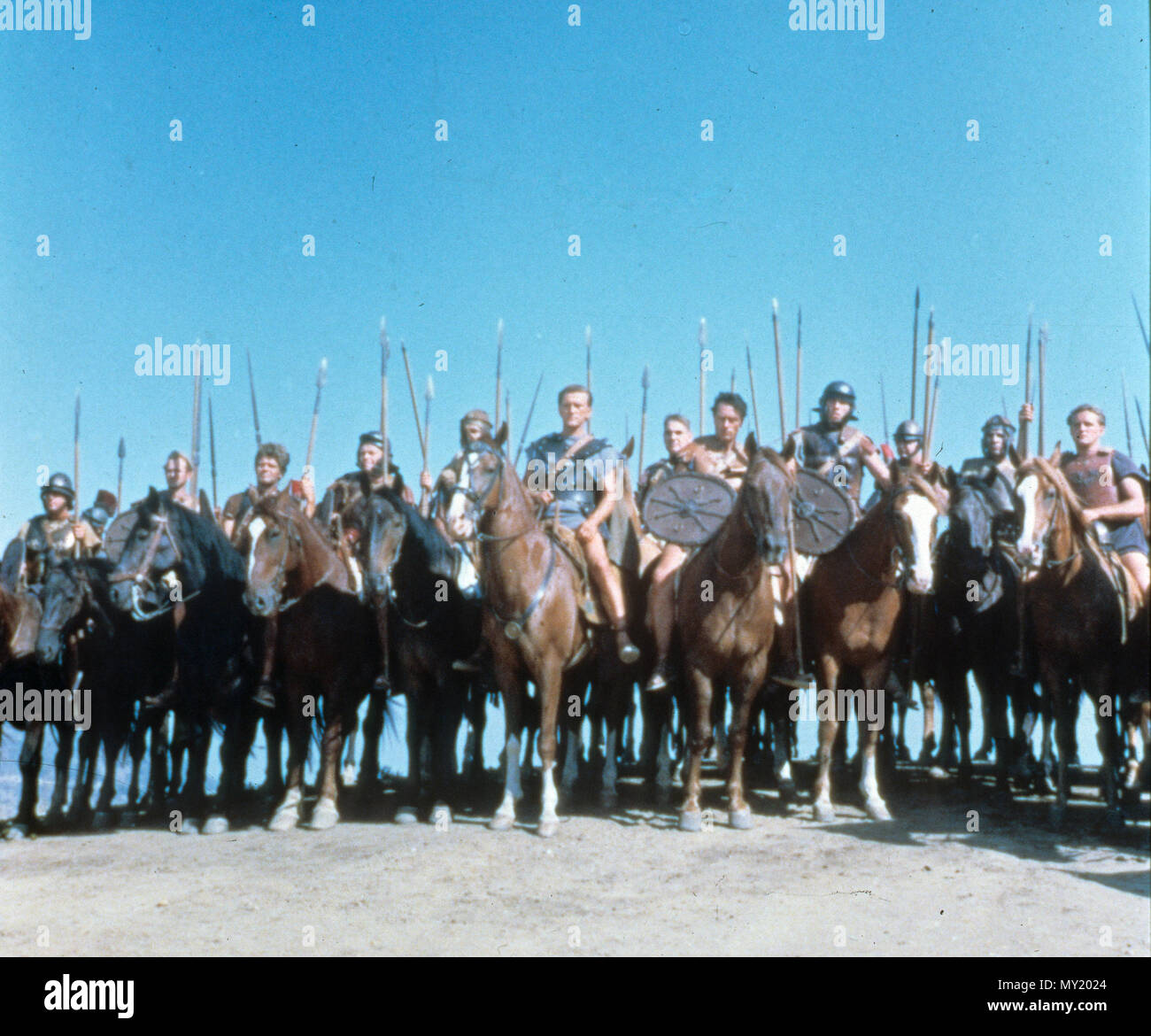 SPARTACUS 1960 Universal International film with Kirk Douglas Stock Photo