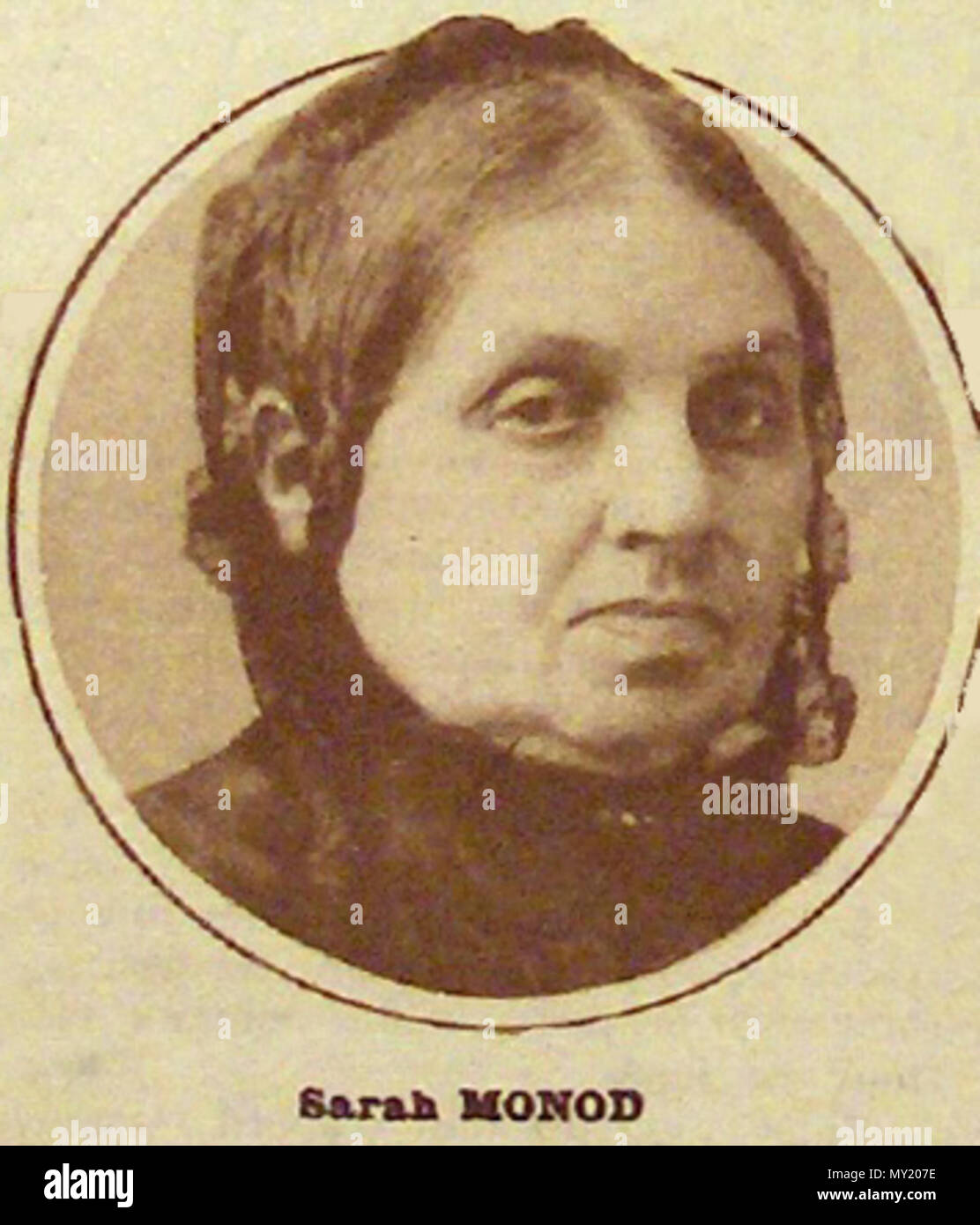 . Français : Portrait de Sarah Monod (1836-1912), féministe protestante française English: Portrait of Sarah Monod (1836-1912), French Protestant feminist . 17 June 2013, 20:45:53. Daieuxetdailleurs 475 Sarah Monod Stock Photo