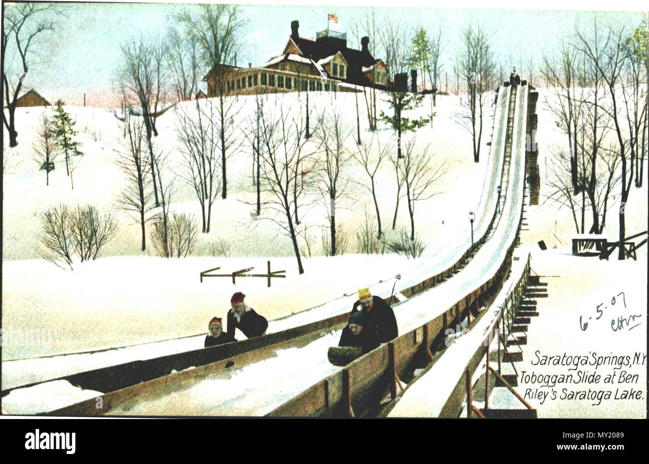 . English Saratoga Springs Toboggan Run . scanned 20070610, original