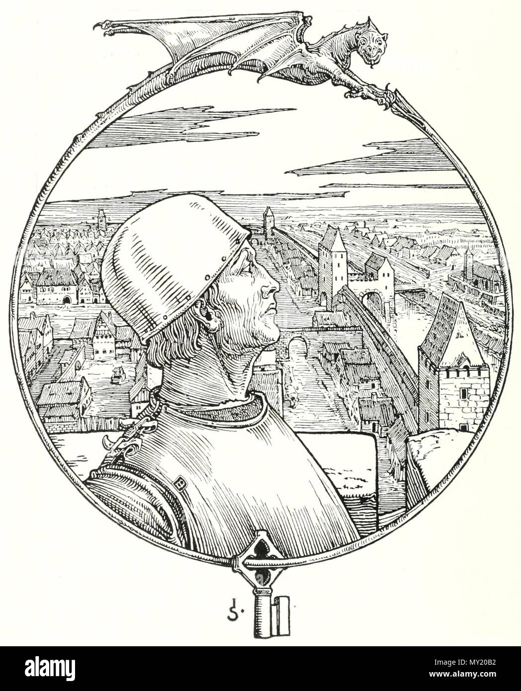 . English: Art by Joseph Sattler. 1903. Joseph Sattler 475 Sattler ...