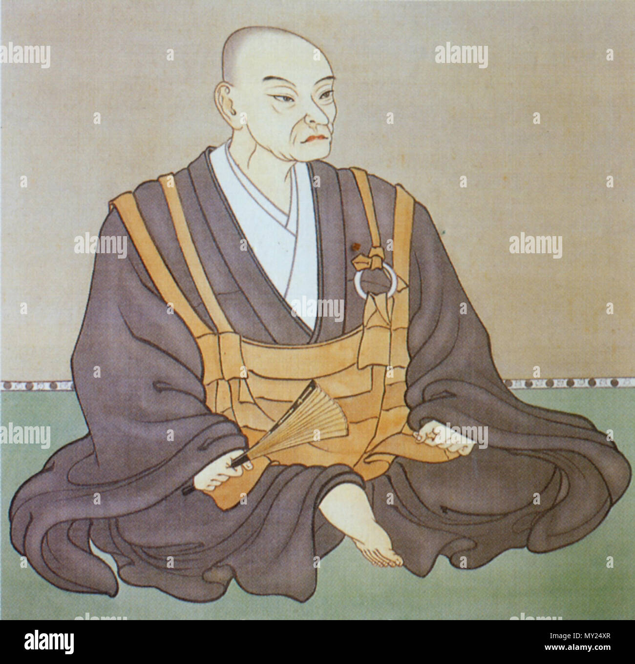 日本語 北条早雲 ほうじょう そううん の肖像 複製 日本の戦国時代初期の大名 English Hōjō Sōun 1432 September 8 1519 Was The First Head Of The Late Hōjō Clan One Of The Major Powers In Japan S Sengoku Period Unknown Date Unknown 496