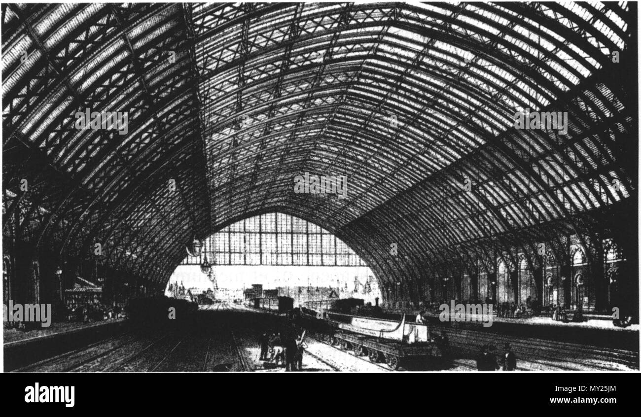 . St. Pancras Station, London. between 1863 and 1876. Unknown 499 St ...