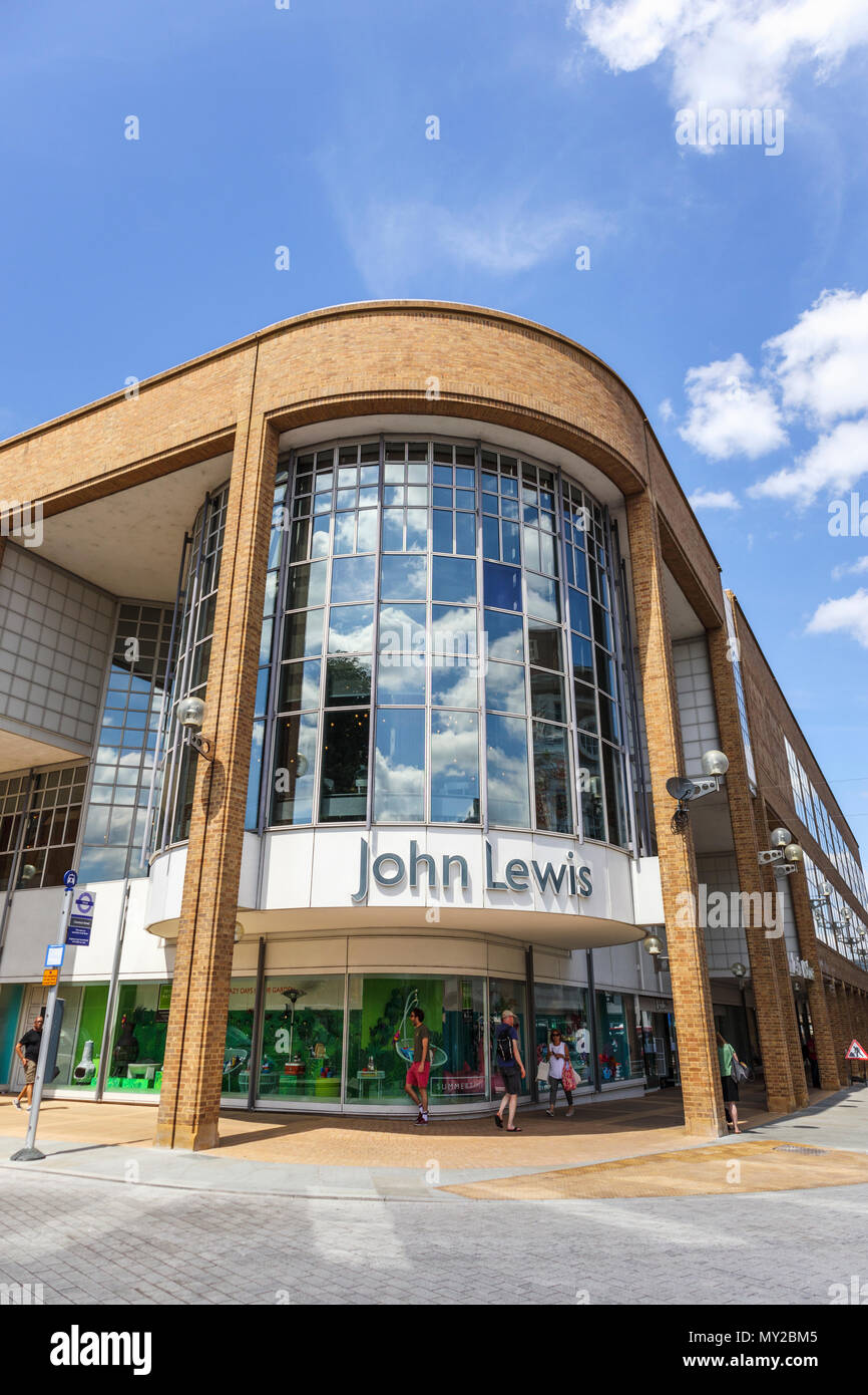 John Lewis Department Store Entrance Stock Photos & John Lewis