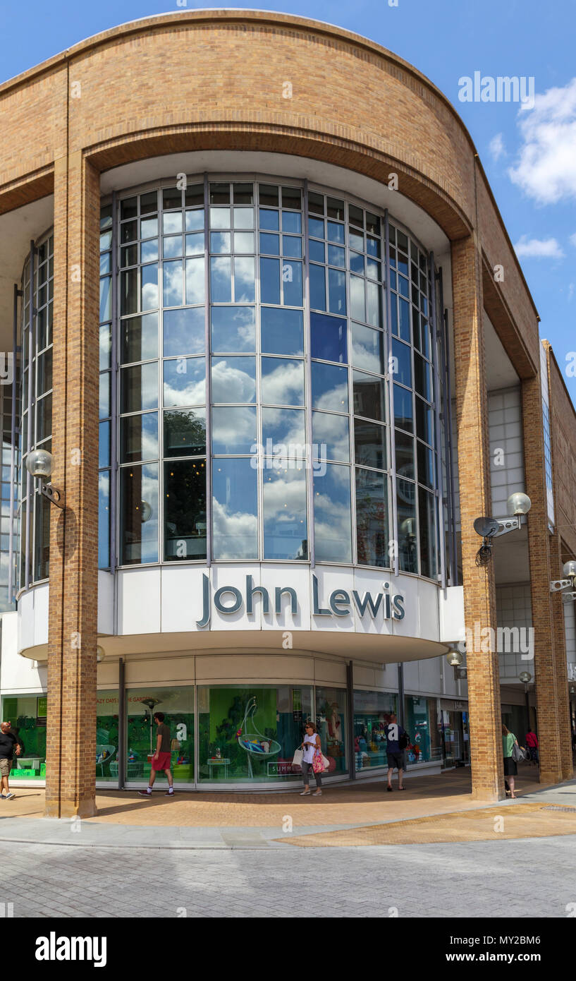 John Lewis Department Store Entrance Stock Photos & John Lewis