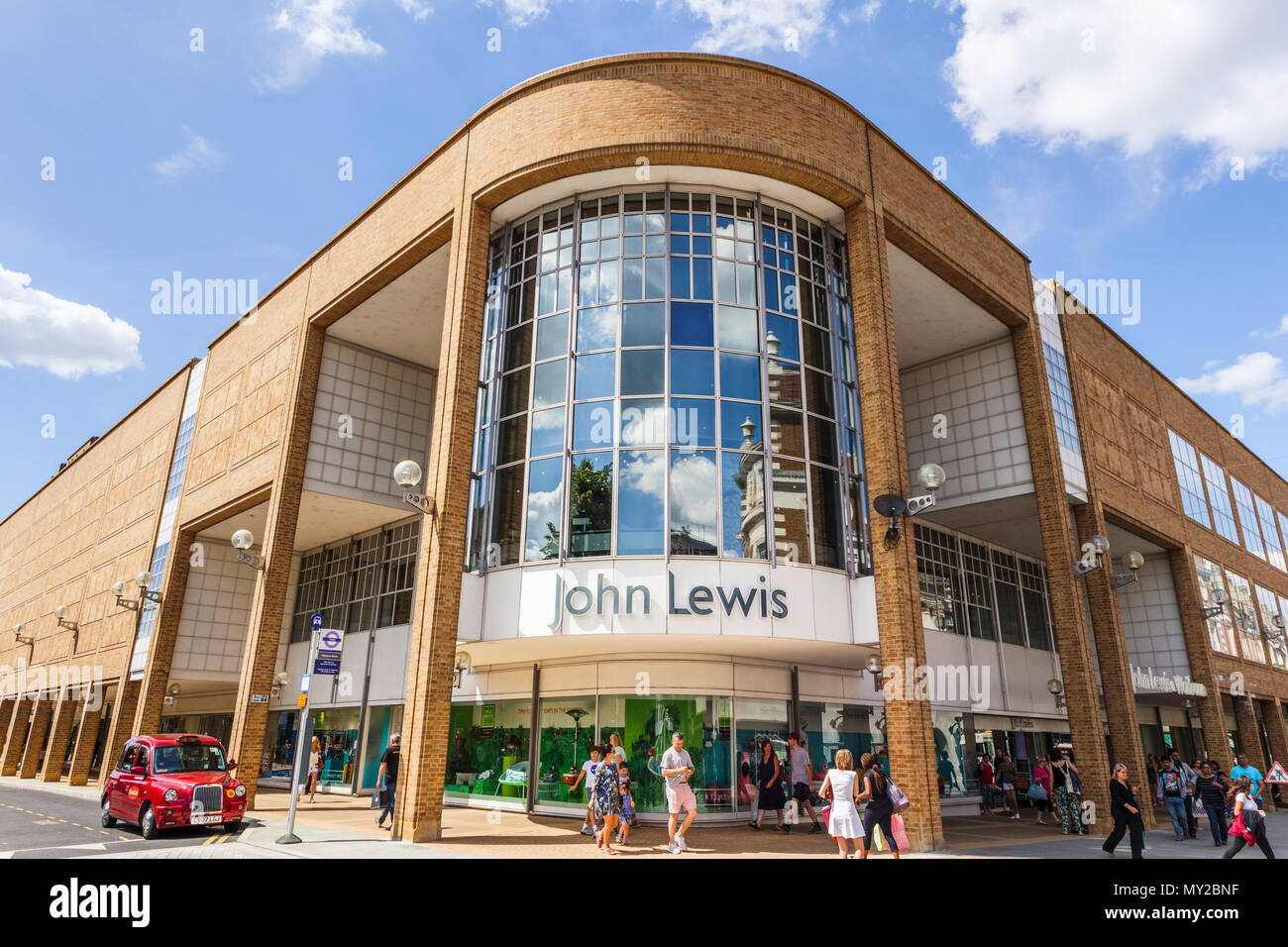 John Lewis Department Store Entrance Stock Photos & John Lewis
