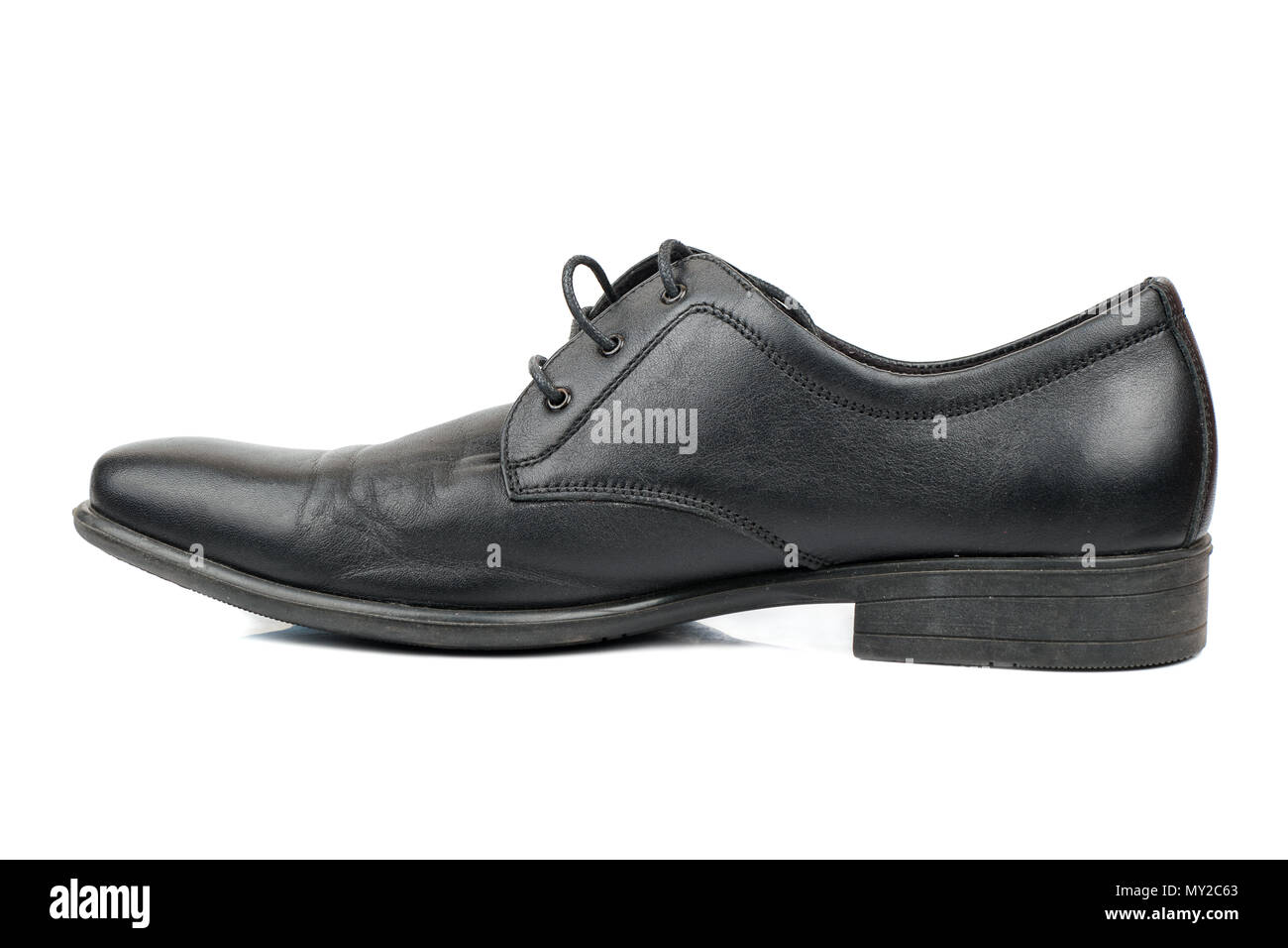 Men Classic Black Shoes with soles for hot floors