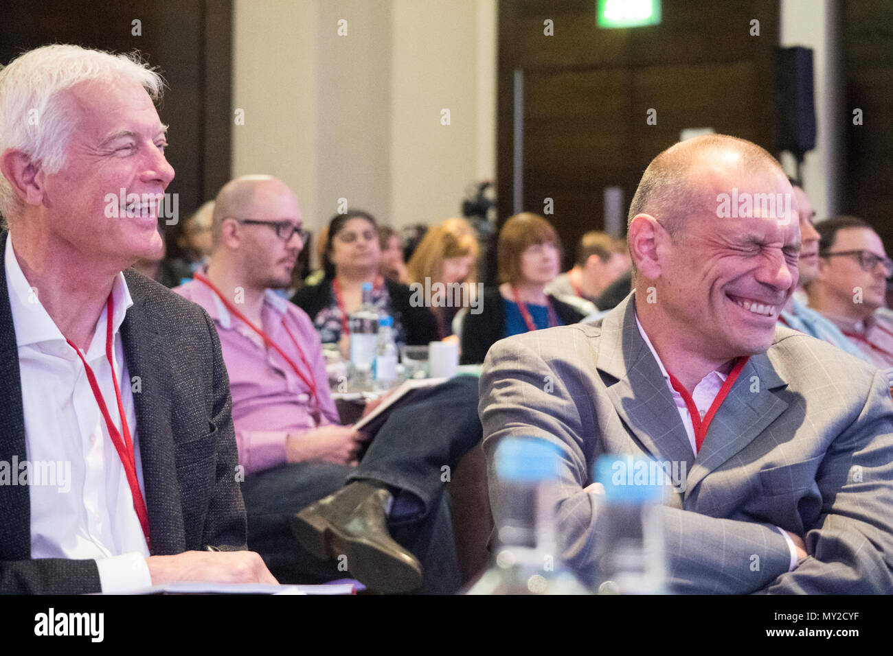 Scenes from the 2018 Market Research Summit organised by Insight Intelligence (I-I) at the Hilton Tower Bridge in London. Photo date: Thursday, May 24 Stock Photo