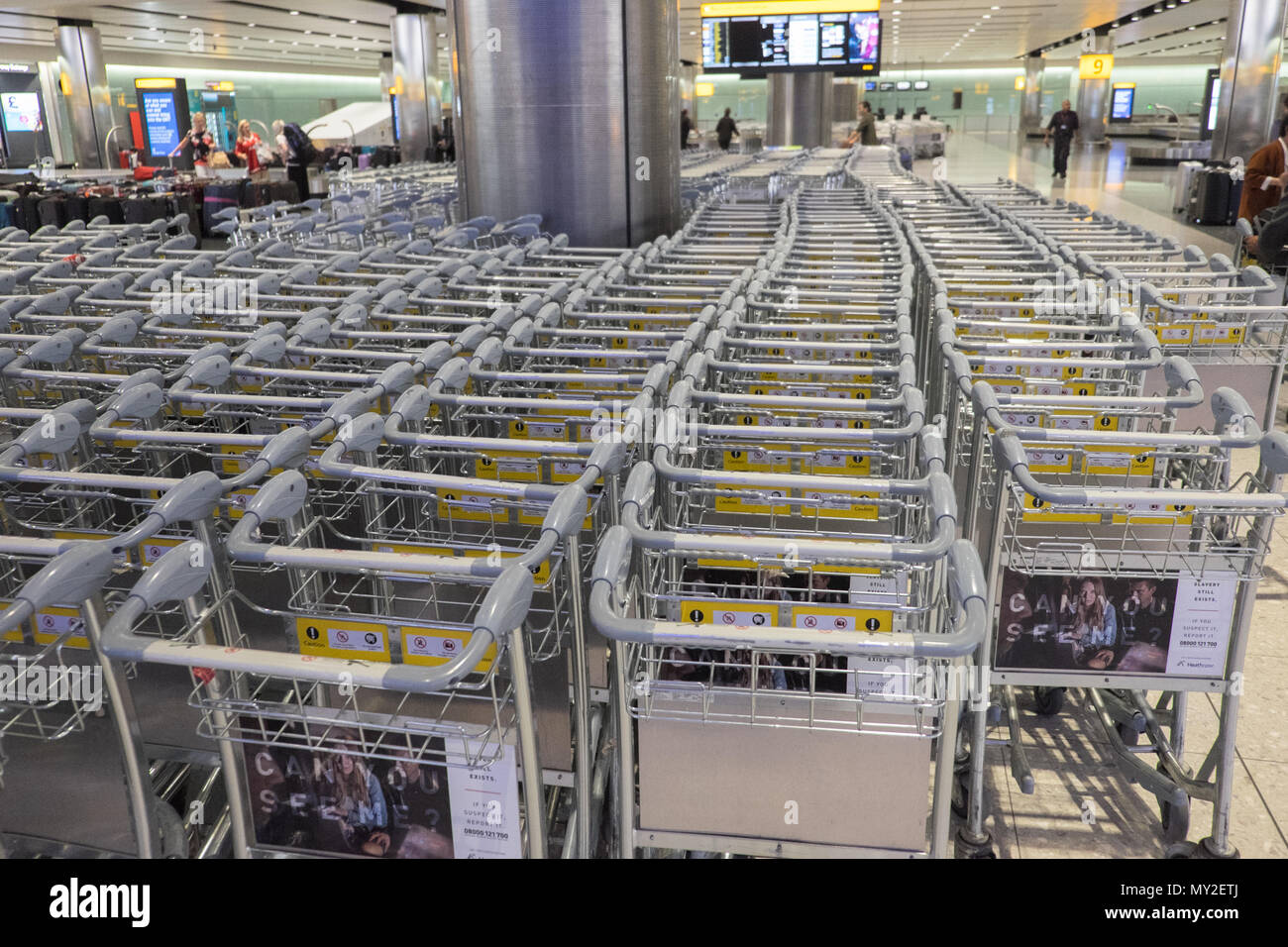 Terminal baggage reclaim hall heathrow hires stock photography and images Alamy