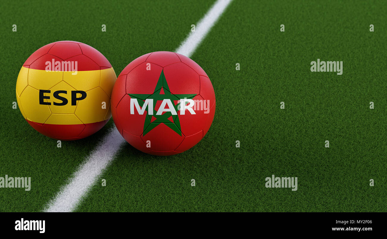 Spain vs morocco hires stock photography and images Alamy