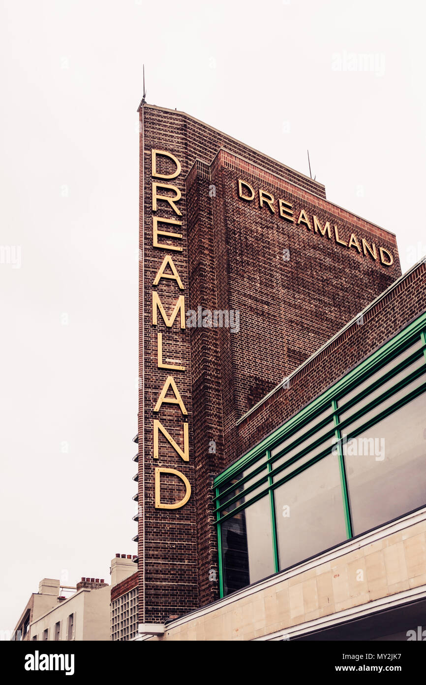 Dreamland Funfair Park, Margate, Kent, UK Stock Photo