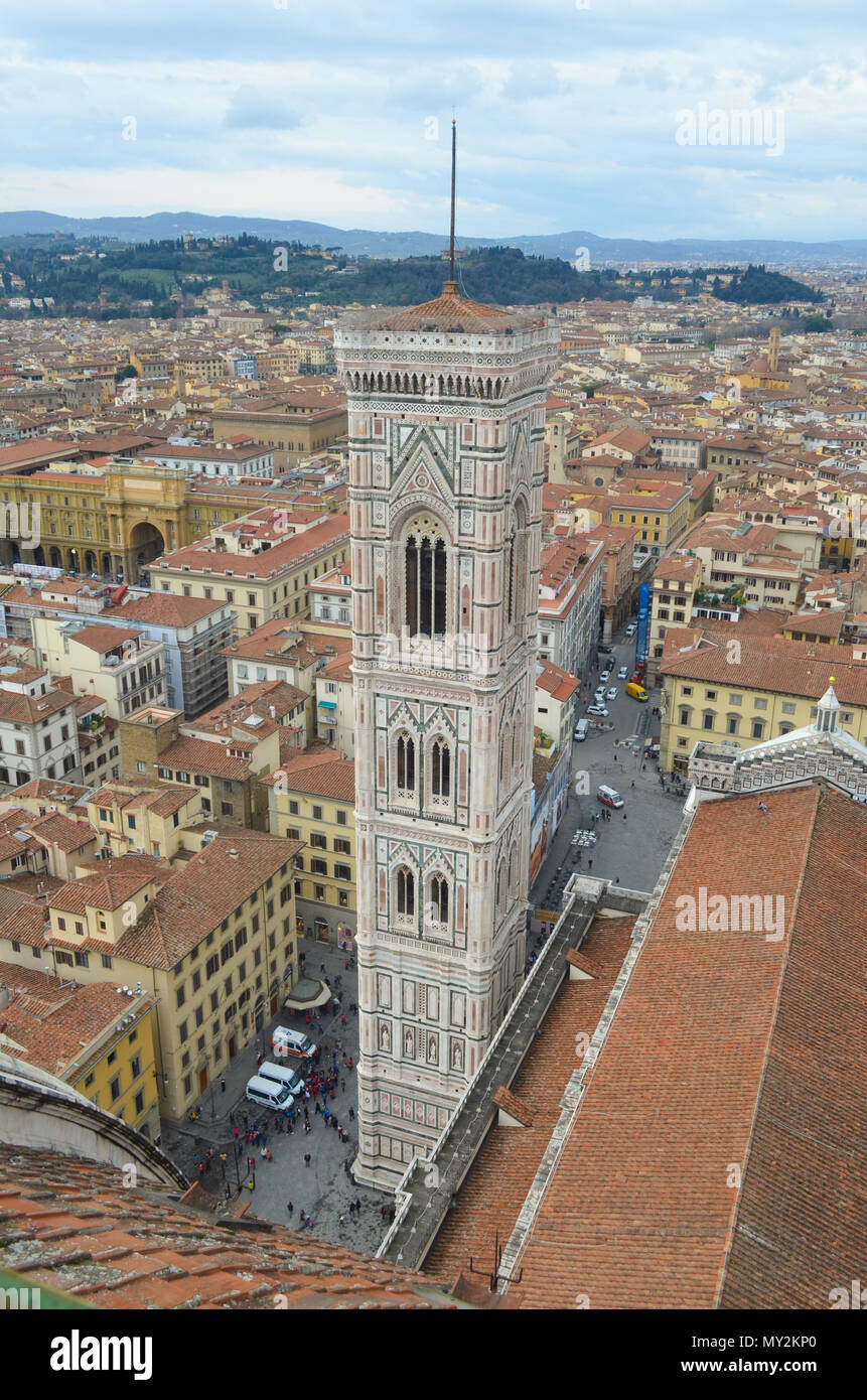 Florence's Bell Tower Stock Photo