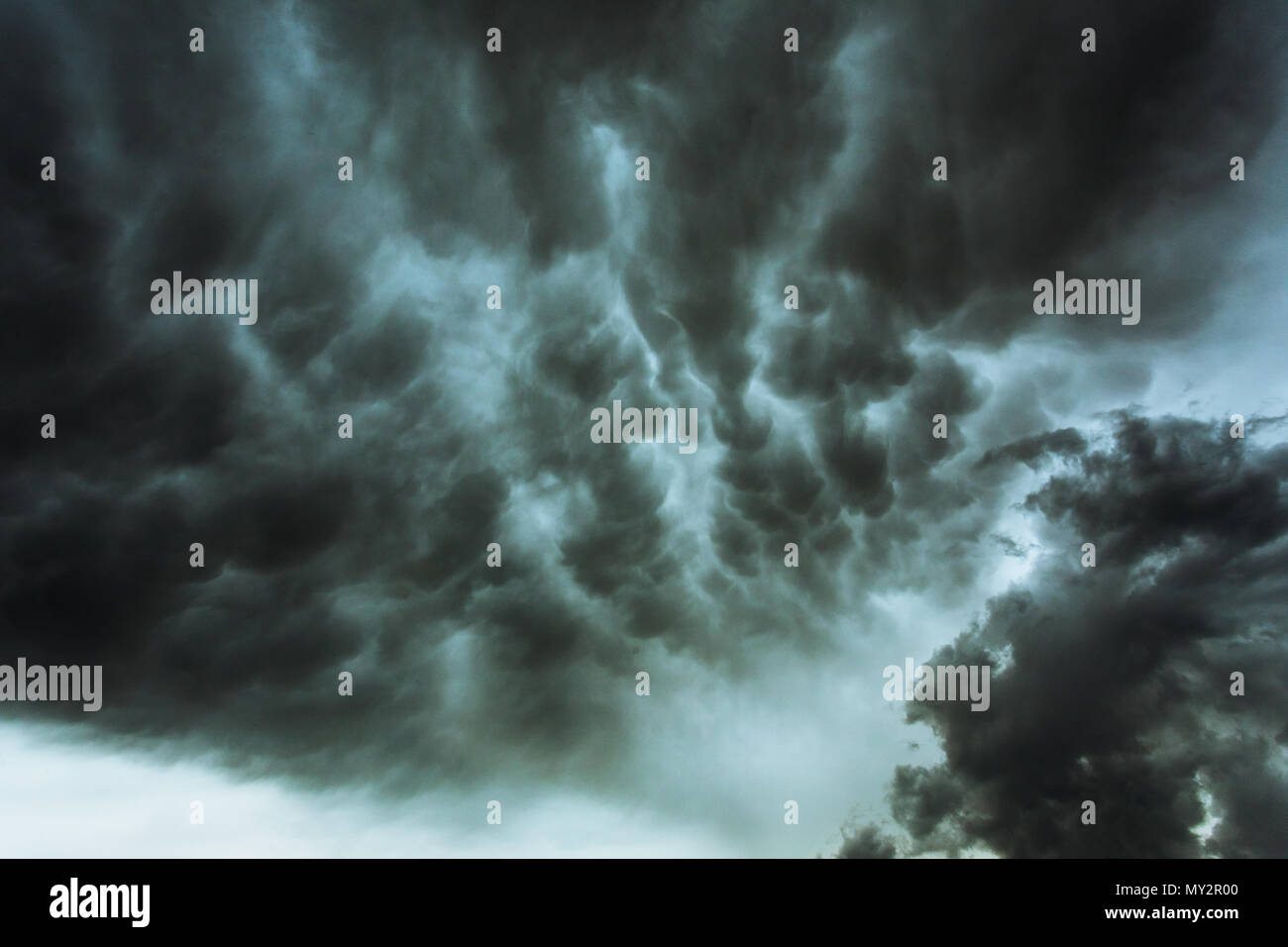 Background image of storm clouds Stock Photo