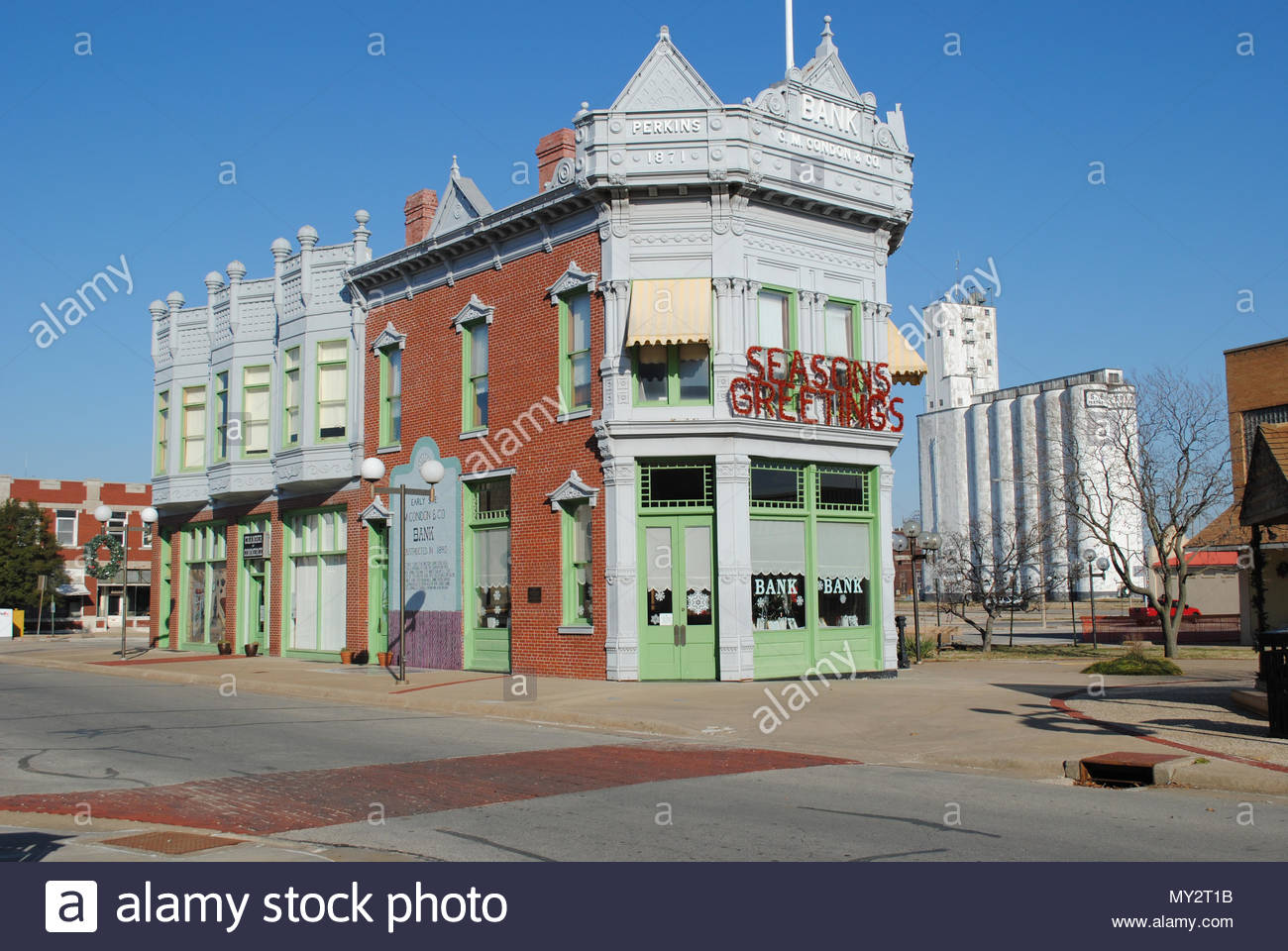 Old West Bank Robbery Stock Photos Old West Bank Robbery Stock